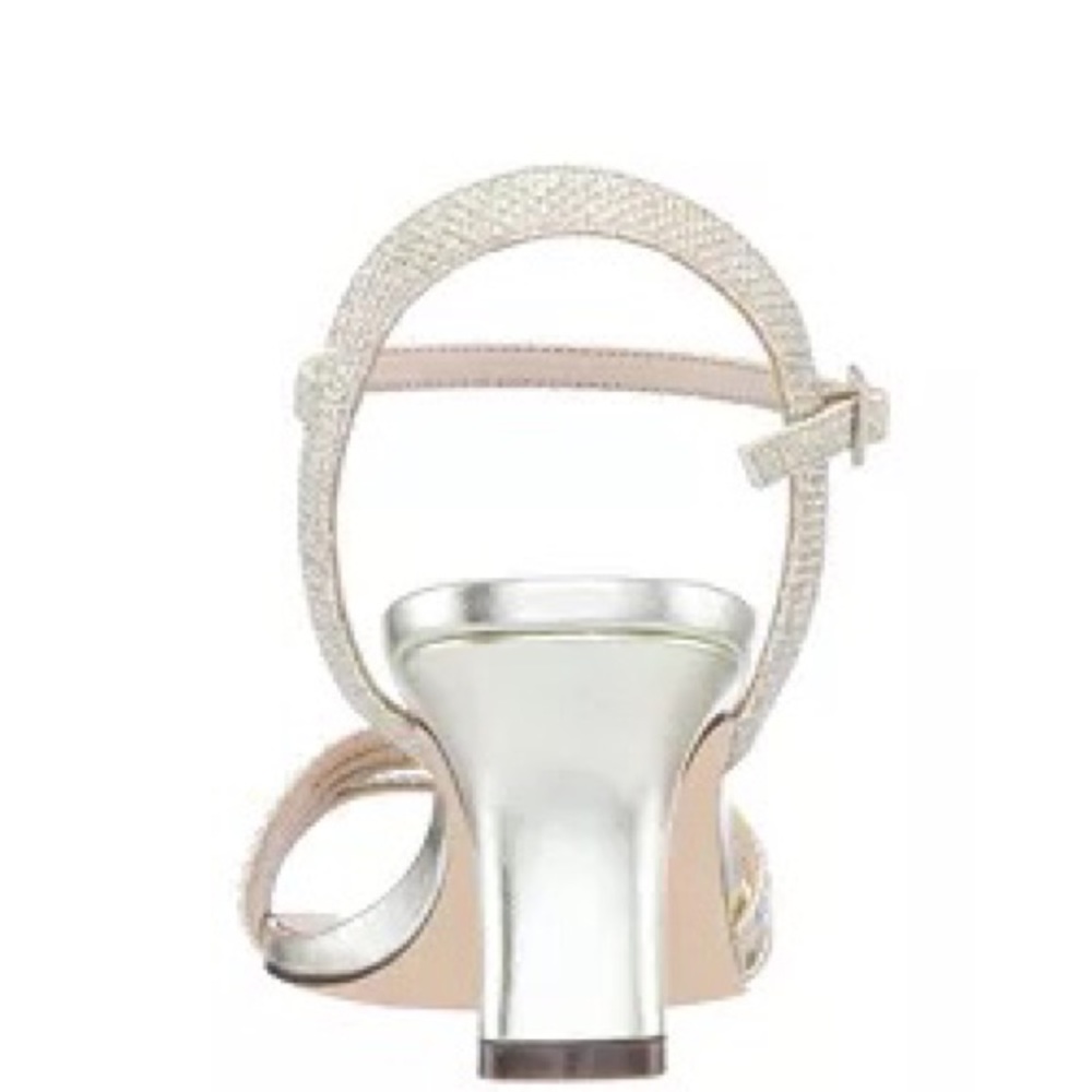 Nina Nelena Evening Sandal in Silver Dreamland 6M - Picture 10 of 10